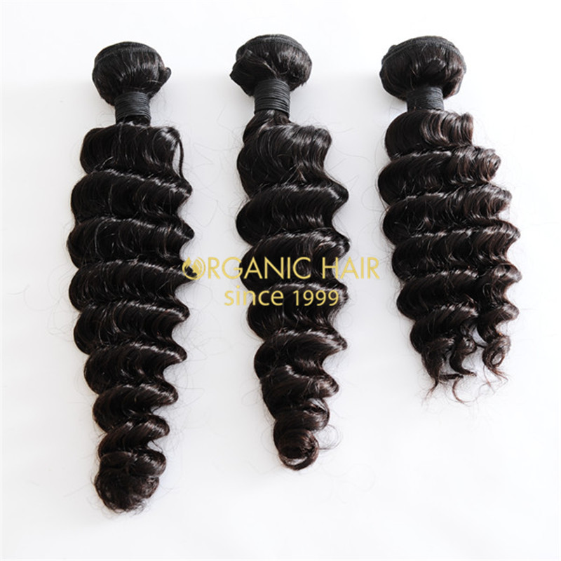 18 inch brazilian curly human hair extensions